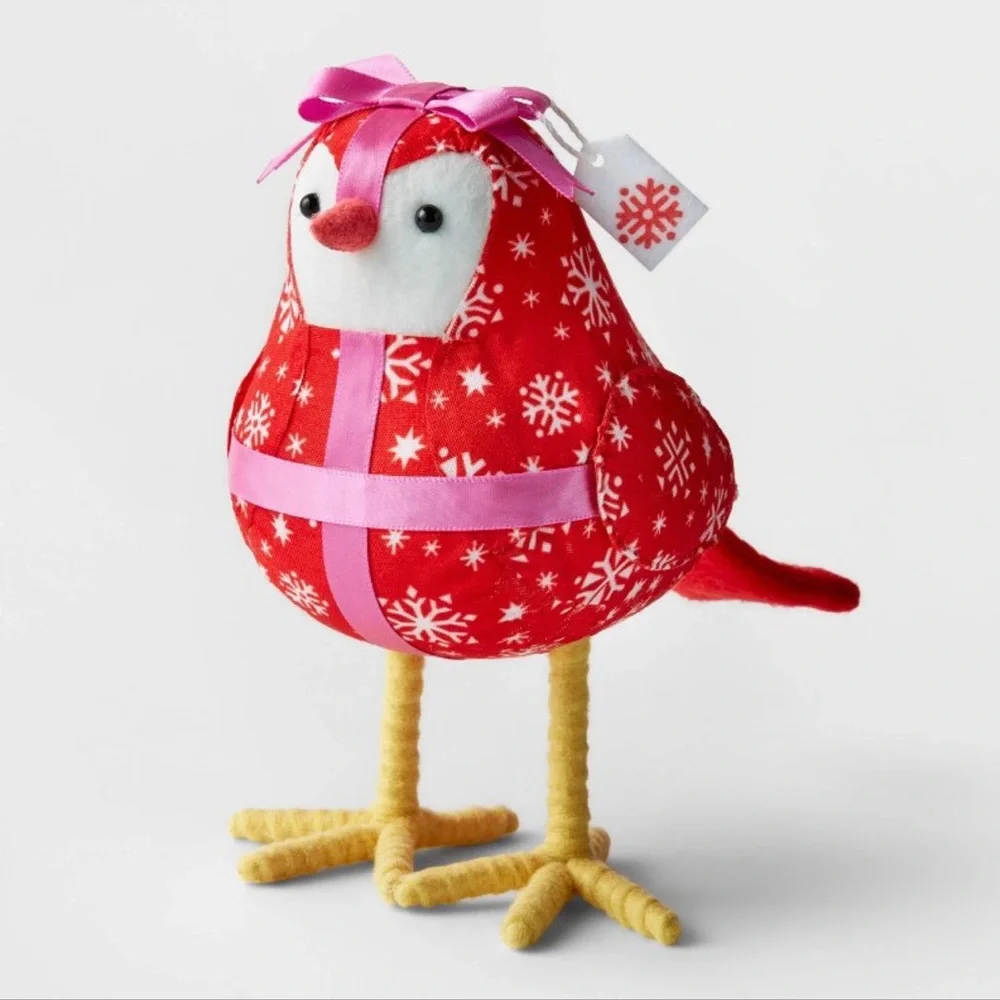Target Featherly Friends Christmas Wondershop 2022 Bird- Bow